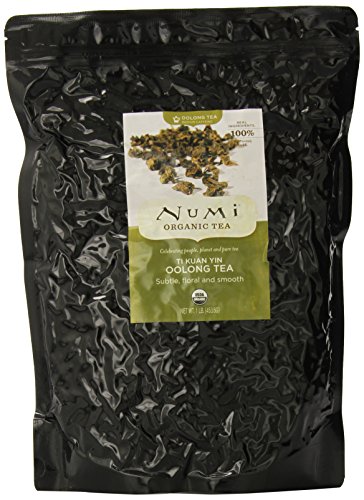 Numi Tea Iron Goddess of Mercy, Full Leaf Oolong Tea, Loose Leaf 16 oz bag