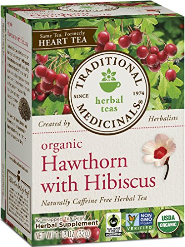 Traditional Medicinals Organic Heart Tea, 16 Count Tea Bags