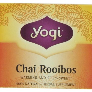 Yogi Chai Rooibos Tea, 16 Tea Bags (Pack of 6)