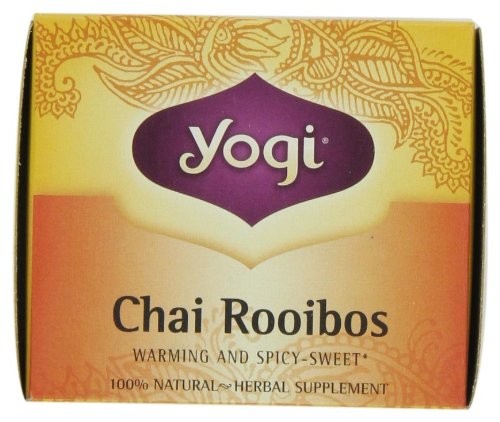 Yogi Chai Rooibos Tea, 16 Tea Bags (Pack of 6)