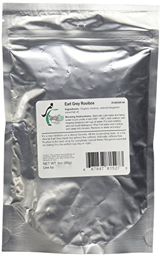 Special Tea Rooibos Loose Leaf Tea, Earl Grey, 3 Ounce