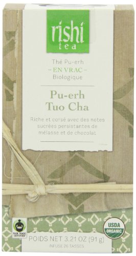 Rishi Tea Pu-erh Tuo Cha, 3.21 Ounce