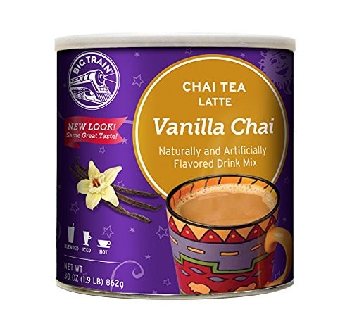 Big Train Vanilla Chai, 1.9-Pound Cans (Pack of 2)