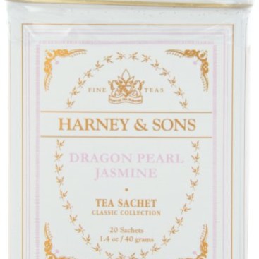 Harney & Sons Classic Dragon Pearl Jasmine Tea, 20 Tea Sachets, 1.4oz