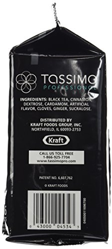 Tassimo T Disc, Chai Tea, 3.38 Ounce