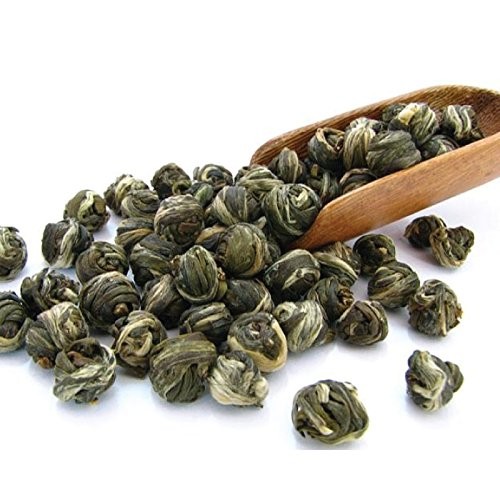 Imperial Jasmine Dragon Pearls Green Tea Loose Leaf – Best Jasmine Tea – Organic