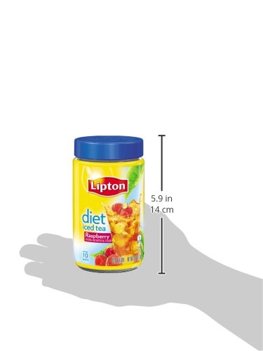 Lipton  Iced Tea Mix, Diet Raspberry  2.6 Ounce (Pack of 4)