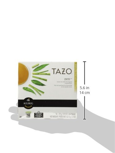 Starbucks Tazo Tea * Zen * Green Tea, 16 K-Cups for Keurig Brewers