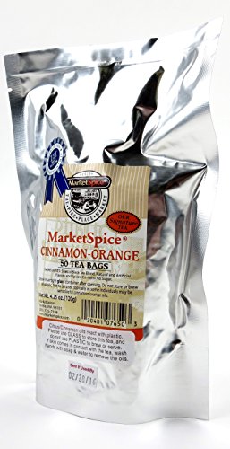 MarketSpice cinnamon-orange Teabags 50 Pack