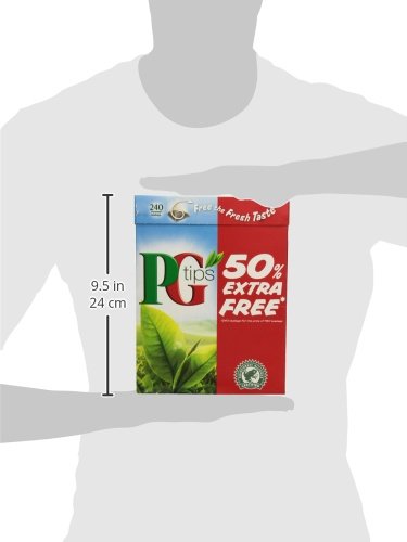 Pg Tips 240 Bags 2pk (160 Bags +80 Bags Free)- 480 teabags total.