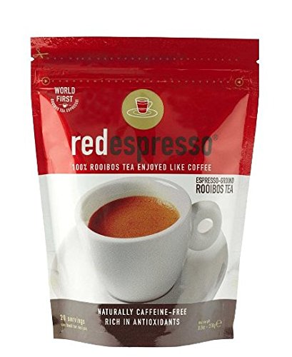 Red Espresso Ground Rooibos Tea, 8.8-Ounce Pouches (Pack of 2)