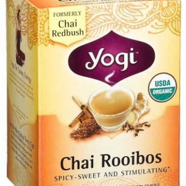 Yogi Chai Rooibos Tea, 16 Tea Bags (Pack of 6)