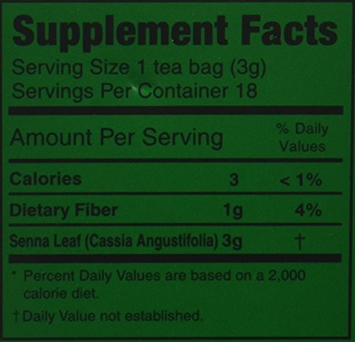 3 Ballerina Diet Tea Extra Strength for Men and Women (6 Boxes x 18 Bags)