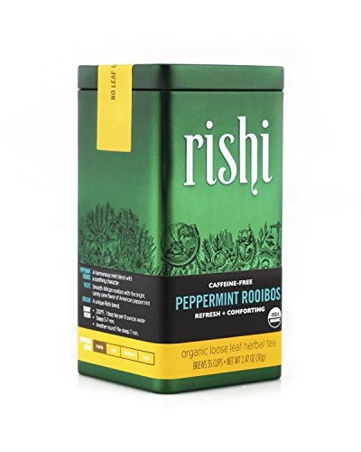 Rishi Tea Peppermint Rooibos, 2.47 Ounce