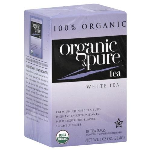Organic & Pure White Tea, 18-count (Pack of6)