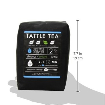 Tattle Tea Sechung Oolong Tea, 2 Pound