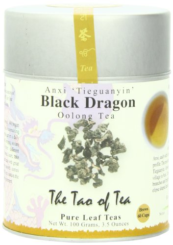 The Tao of Tea, Black Dragon Oolong Tea, Loose Leaf, 3 Ounce Tin