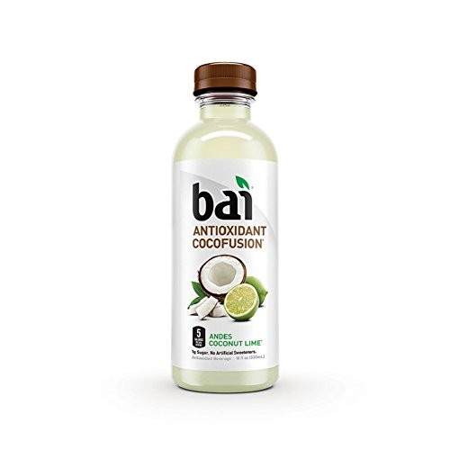 Bai5 Tanzania Lemonade Tea, 5-calorie, Naturally Sweetened, Antioxidant Infused Beverage 18oz bottles (pack of 12)