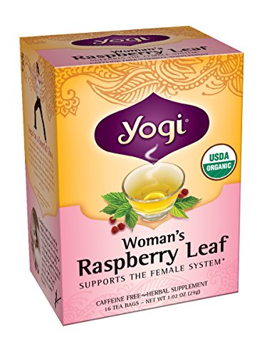 Yogi Woman’s Raspberry Leaf Tea, 16 Tea Bags (Pack of 6)
