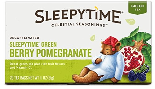 Celestial Seasonings Sleepytime Decaf Blackberry Pomegranate Tea, 20 Count