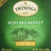 Twinings Irish Breakfast Black Bagged Tea, 50 Count