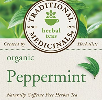 Traditional Medicinals Organic Peppermint Tea, 16 Tea Bags (Pack of 6)