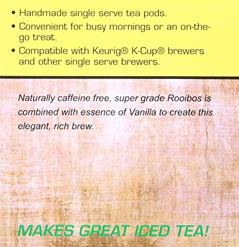 Special Tea Single Serve Cup, Very Vanilla Rooibos Tea, 10 Count