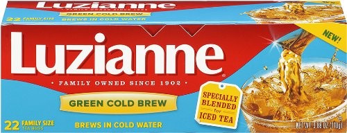 Luzianne Cold Brew Green Tea, 22 Count