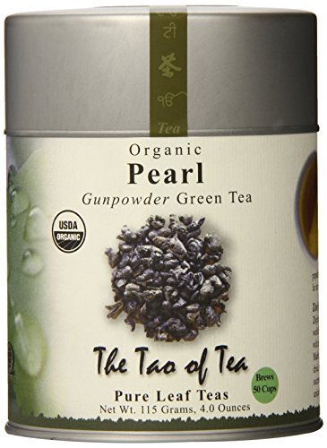 The Tao of Tea, Pearl Green Tea, Loose Leaf, 4.0 Ounce Tin