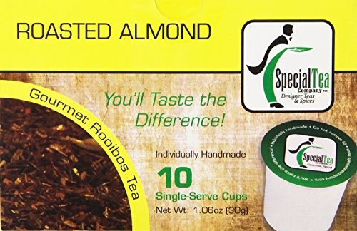 Special Tea Single Serve Cup, Roasted Almond Rooibos Tea, 10 Count