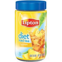 Lipton Diet Lemon Iced Tea Mix – 5.9 oz. jar, 6 jars per case