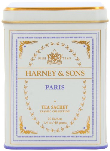 Harney & Sons Classic Paris Tea 1.4 oz, 40gm (20 Tea Sachets)