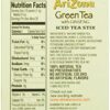 AriZona Green Tea with Ginseng Sugar Free Iced Tea Stix, 10 Count, (Pack of 6)