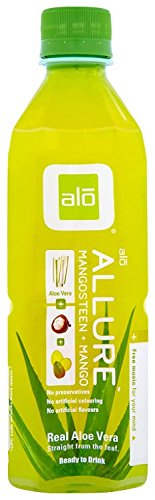 ALO Aloe Vera Drink, 16.9-Ounce Bottles (Pack of 12)