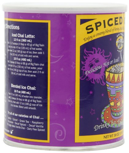 Big Train Spiced Chai, 1.9-Pound Cans (Pack of 2)