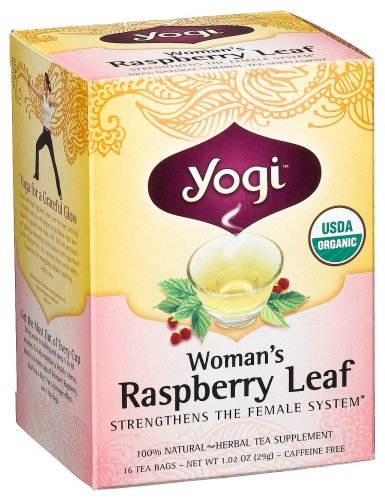 Yogi Woman’s Raspberry Leaf Tea, 16 Tea Bags (Pack of 6)