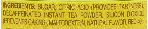 Lipton Iced Tea Mix, Decaffeinated Lemon Sweetened (1 lbs 9.1 ounces) (Pack of 3)