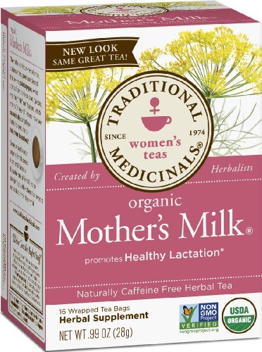 Traditional Medicinals Organic Mother’s Milk, 16-Count Boxes, .99 Ounce