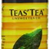 Teas’ Tea, Unsweetened Golden Oolong Tea, 16.9 Ounce (Pack of 12)
