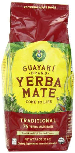 Guayaki Traditional Mate Tea 75 Bags