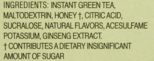 AriZona Green Tea with Ginseng Sugar Free Iced Tea Stix, 10 Count, (Pack of 6)