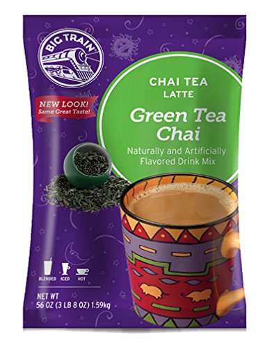 Big Train Chai Tea Latte, Green Tea, 3.5 Pound