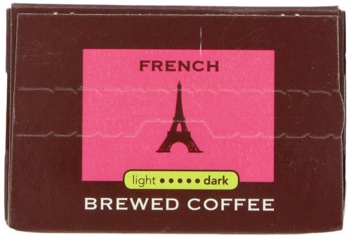 CBTL French Brew Coffee Capsules By The Coffee Bean & Tea Leaf, 128 Grams,16-Count Box