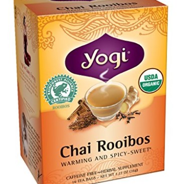 Yogi Chai Rooibos Tea, 16 Tea Bags (Pack of 6)