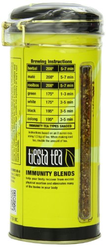 Tiesta Tea Immunity Rooibos Tea, Red Rose, 4.0 Ounce