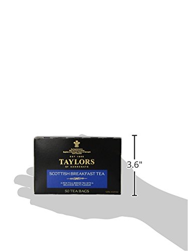 Taylors of Harrogate Scottish Breakfast Tea, 50 Count Tea Bags