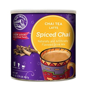 Big Train Spiced Chai, 1.9-Pound Cans (Pack of 2)