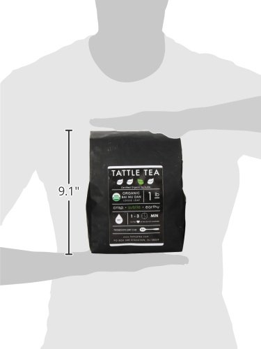 Tattle Tea Organic Bai Mu Dan White Tea, 1 Pound