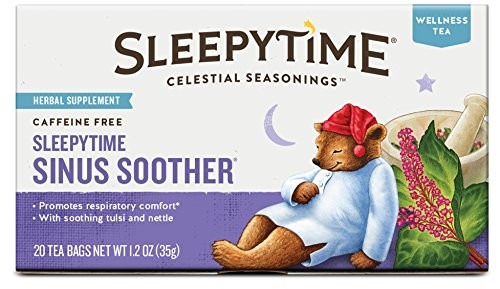Celestial Seasonings Sleepytime Sinus Soother Tea, 20 Count
