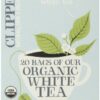 Clipper Fair Trade Organic White Tea, 20-Count (Pack of 6)